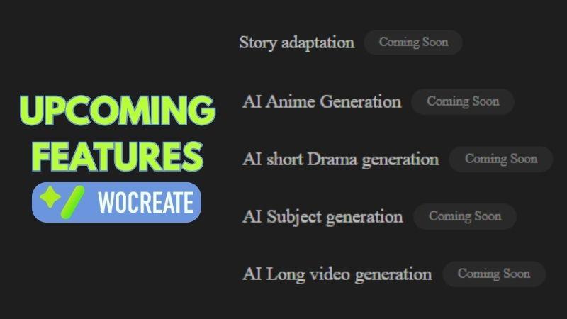 the upcoming features