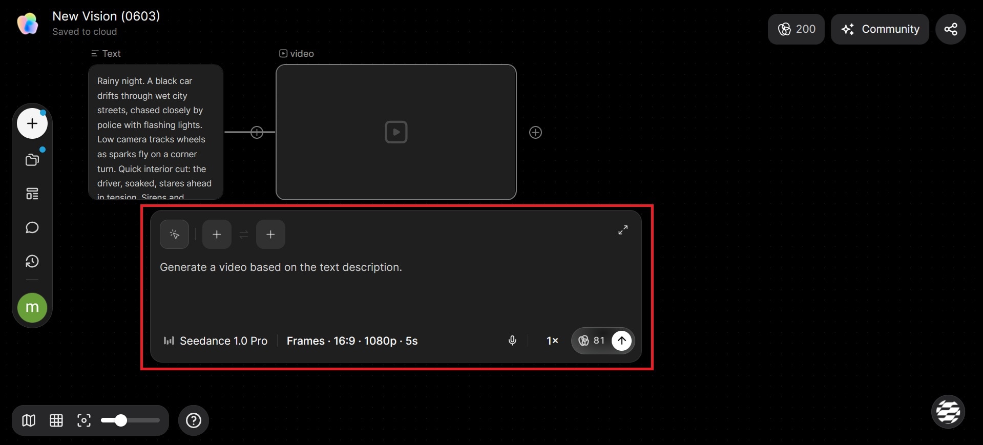 choose model and adjust settings