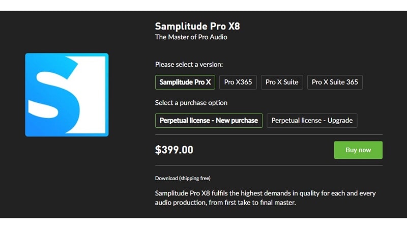 samplitude studio price
