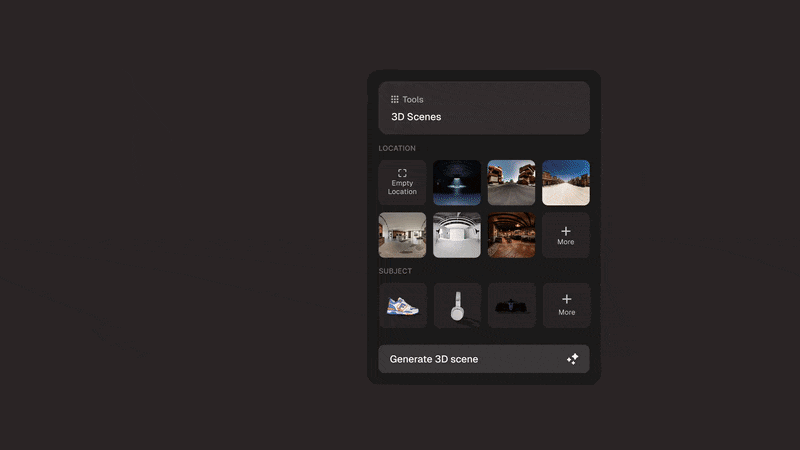 magnific ai 3d workspace