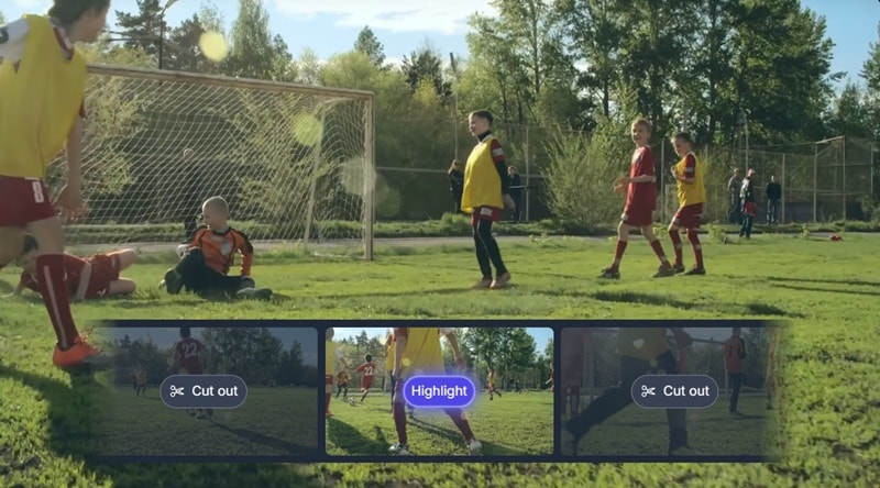 vidio.ai online sports highlight video maker