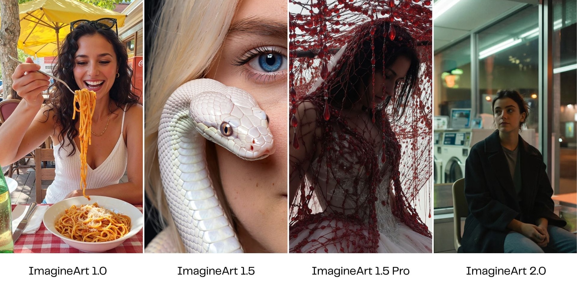 comparison between imagineart versions