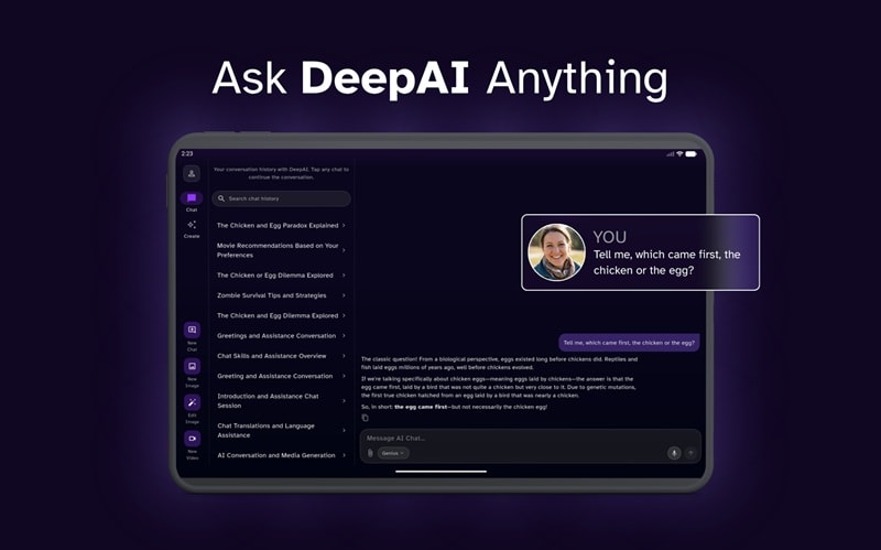 deepai all in one platform