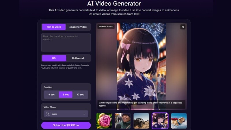 deepai sample videos