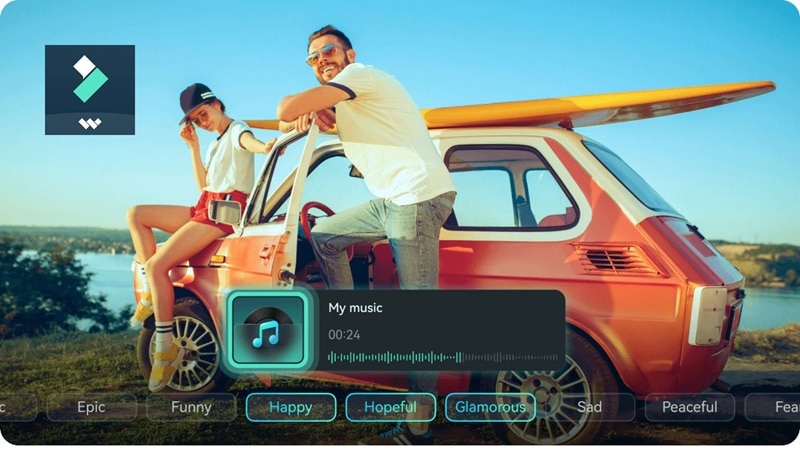 create music video with filmora