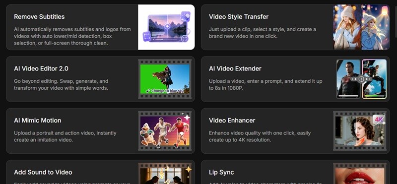 mindvideo ai video tools collections