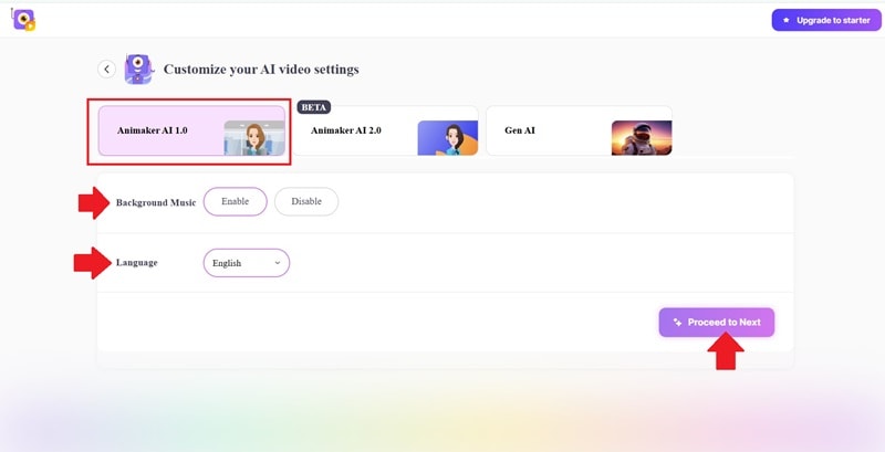 adjust video setting