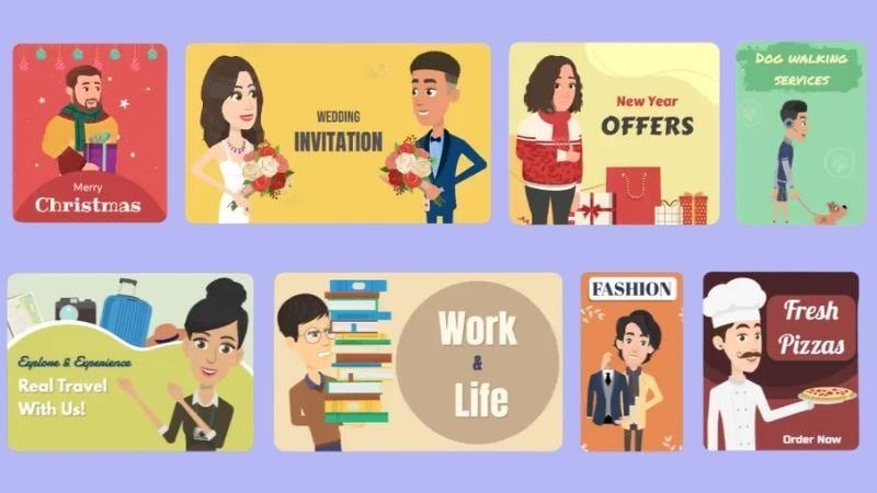 animaker templates