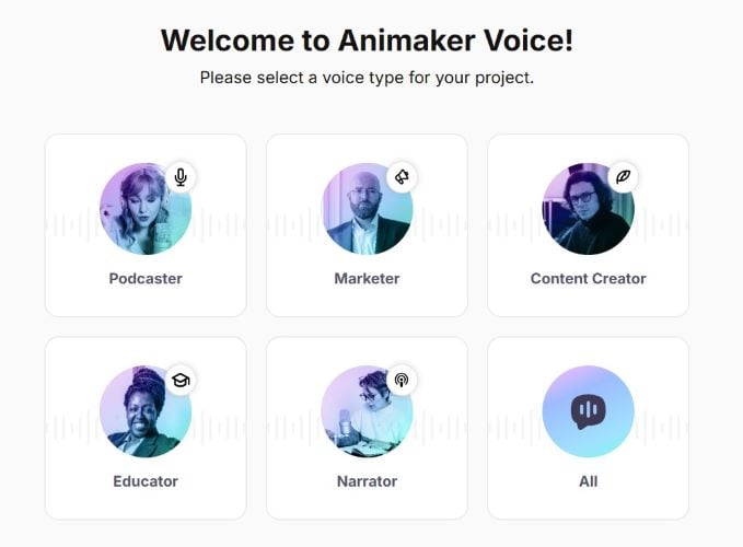 animaker ai voice generator