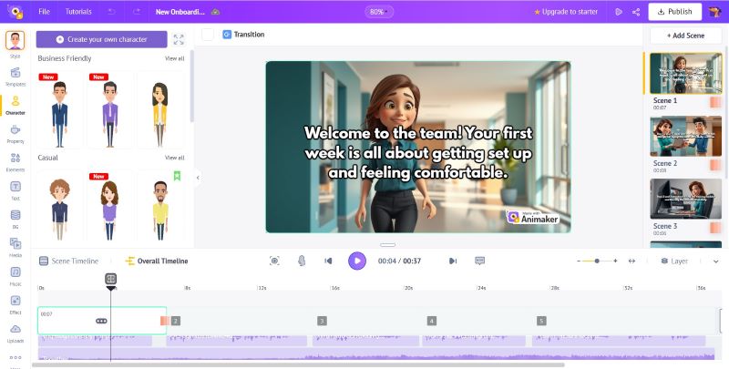 animaker video editor