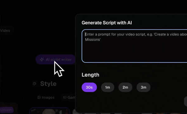 storyshort ai script generator