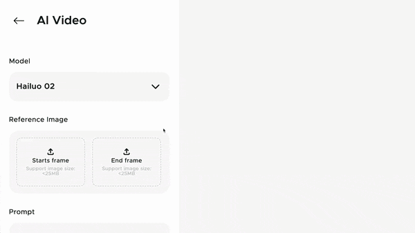 create ai video with morph studio