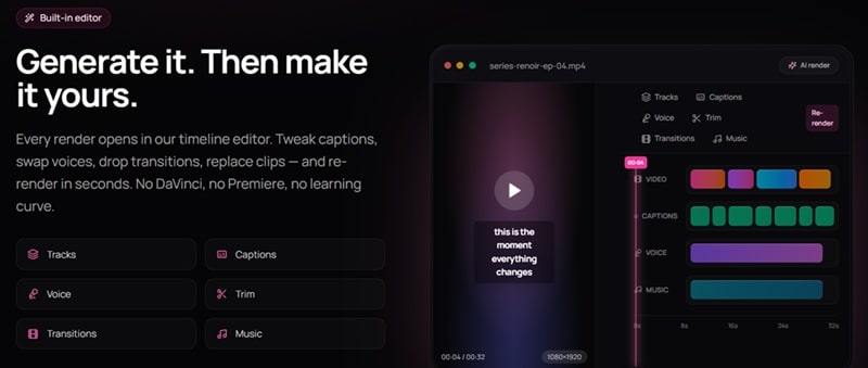 shortspilot ai online editor