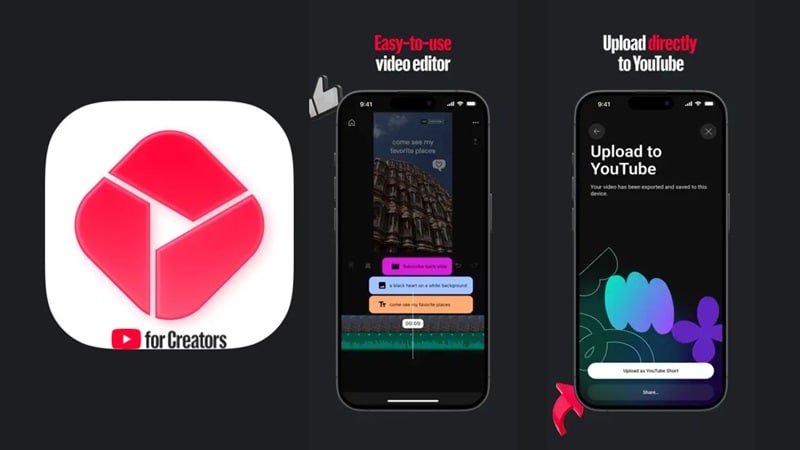 youtube create app for creators