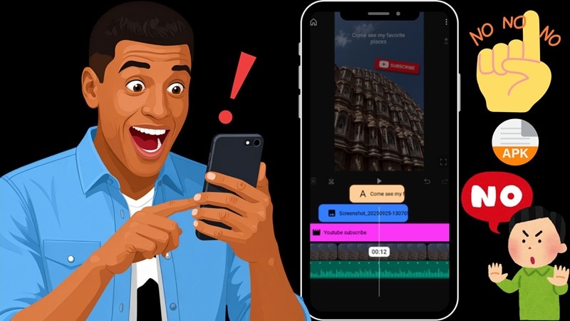 beware of youtube create app apk
