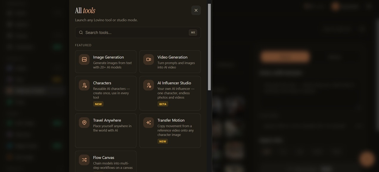 lensgo ai tools