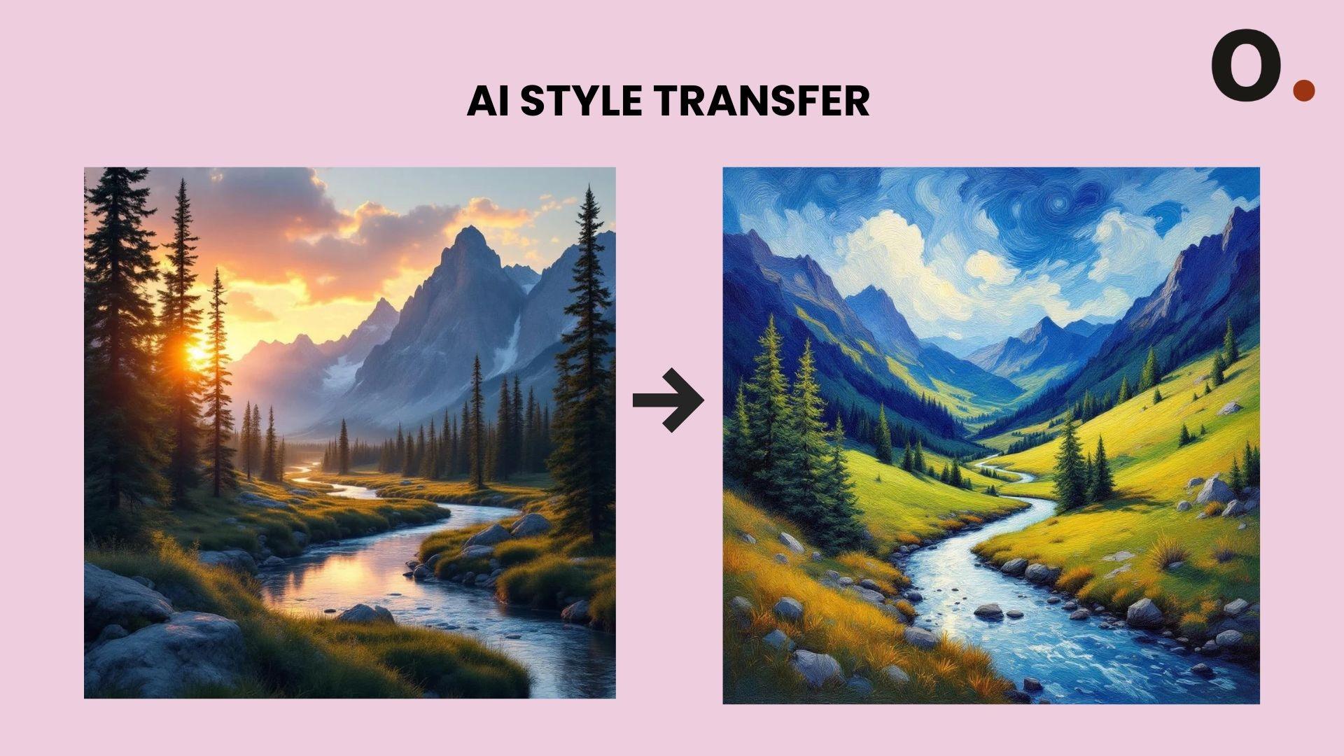 lensgo ai style transfer