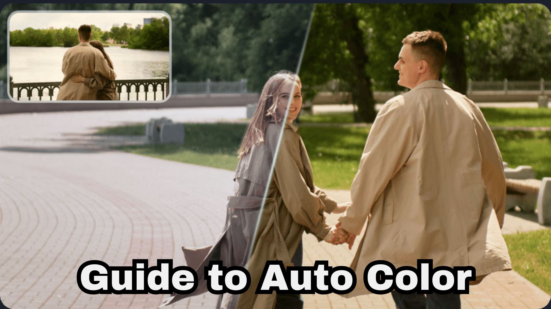 auto color your video with filmora