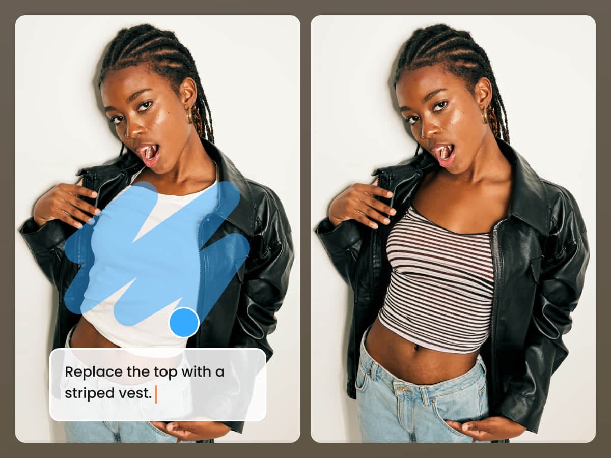 ai image replacement cover photo example