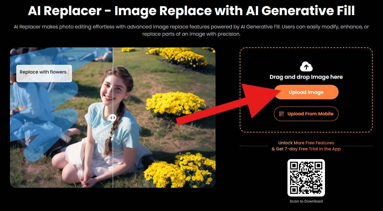 airbrush ai replacer upload image browser