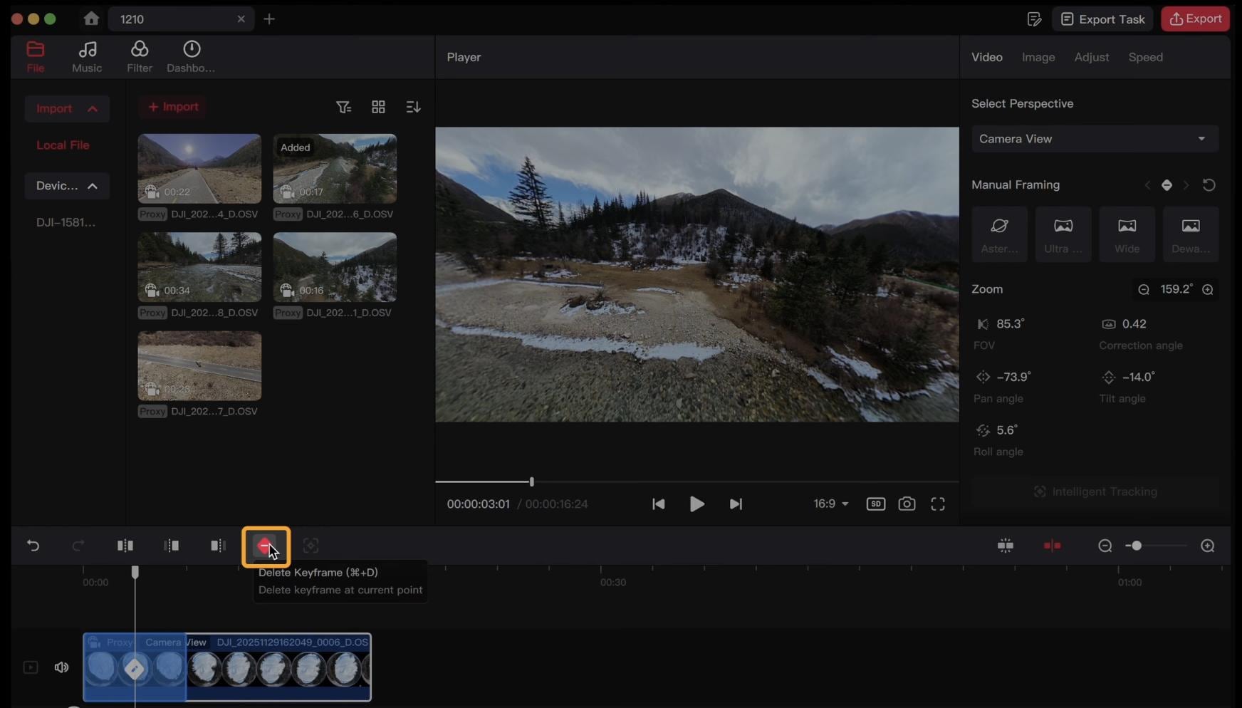 import add keyframes