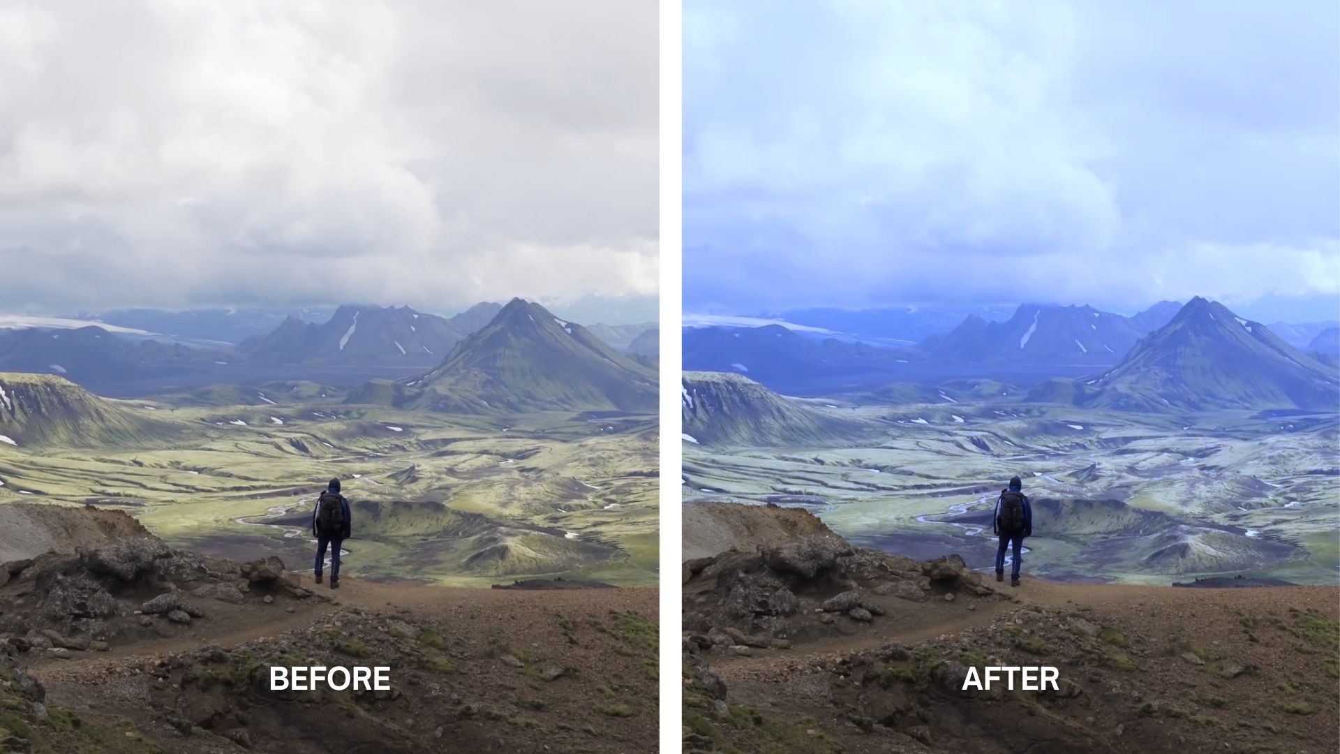 capcut selective color grading result