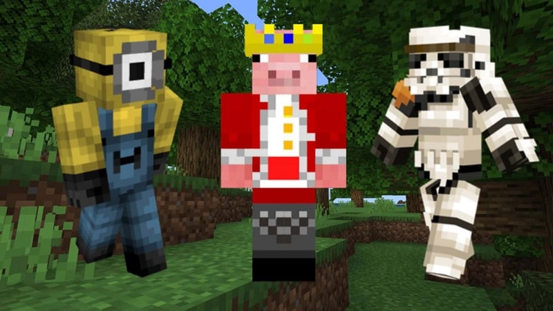minecraft custom skin showcase content