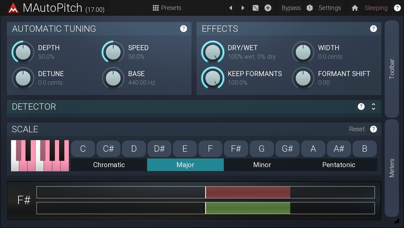 mautopitch pitch correction plugin