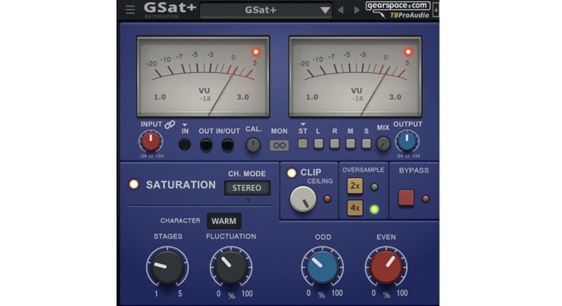 saturation vst plugin tbproaudio gsatplus