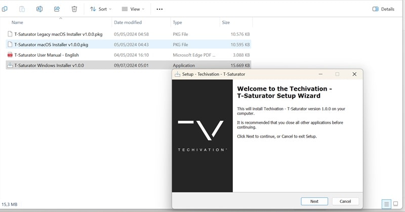 install saturation vst plugin
