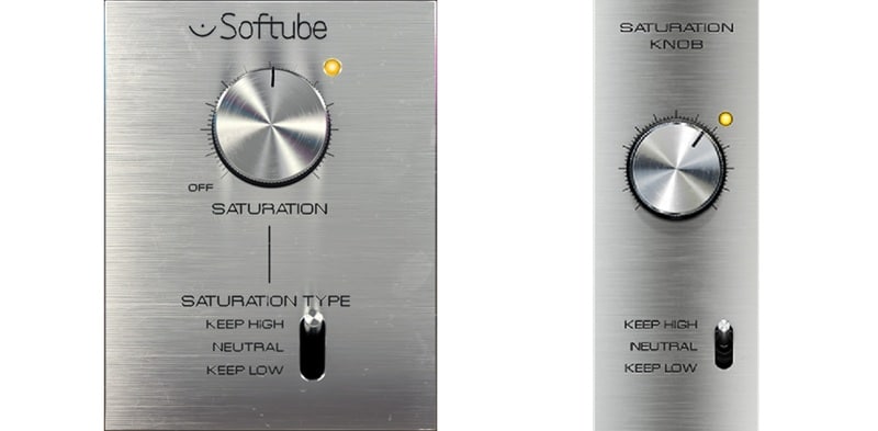 saturation vst plugin softube saturation knob