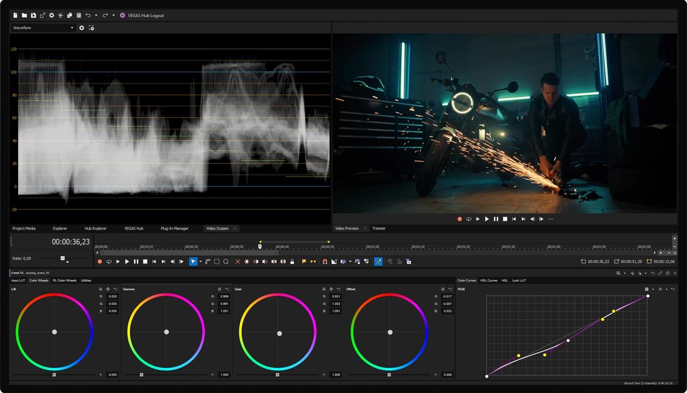 magix vegas pro