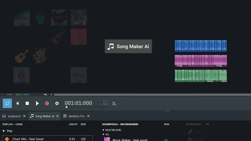 song maker ai in music maker