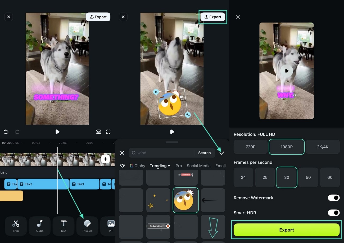 use stickers funny video dogs