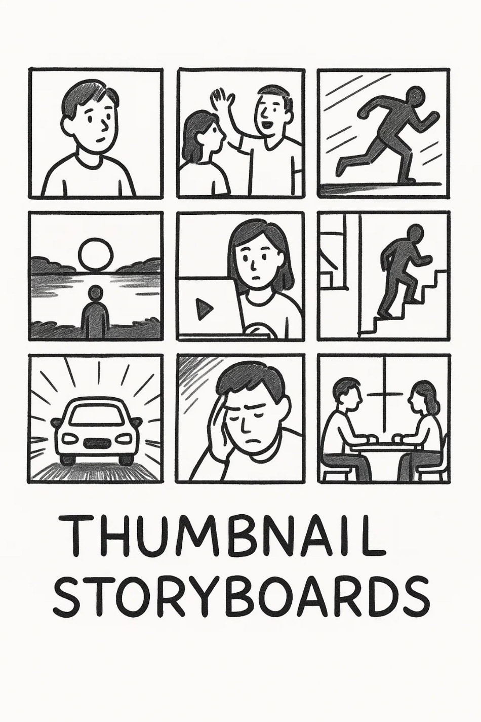 create thumbnail storyboards