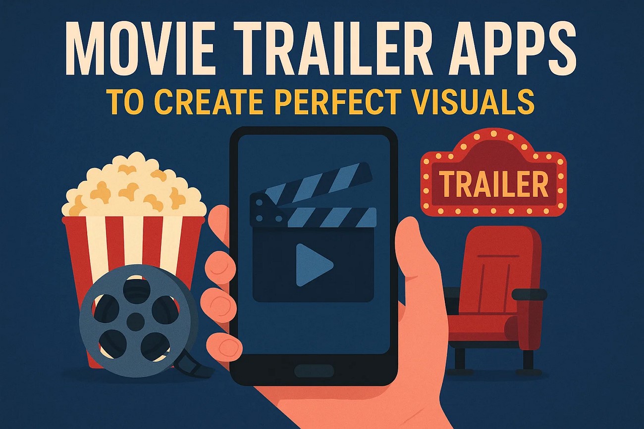 create visuals with movie trailer apps