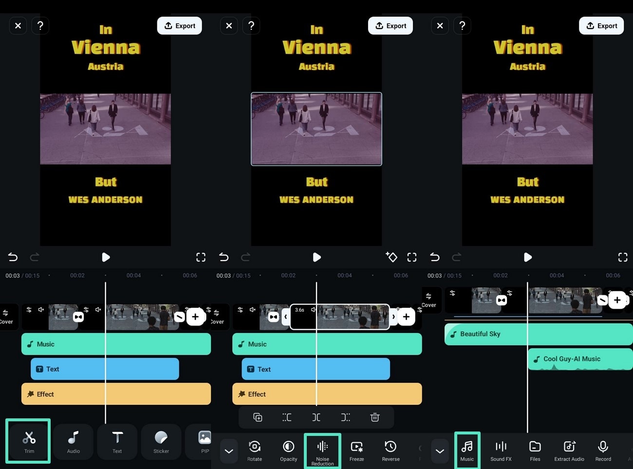 integrate noise and reduce noise