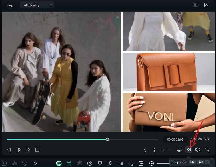 save the fashion collage