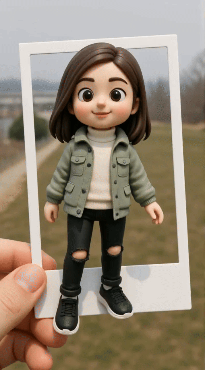 filmora cutie polaroid example