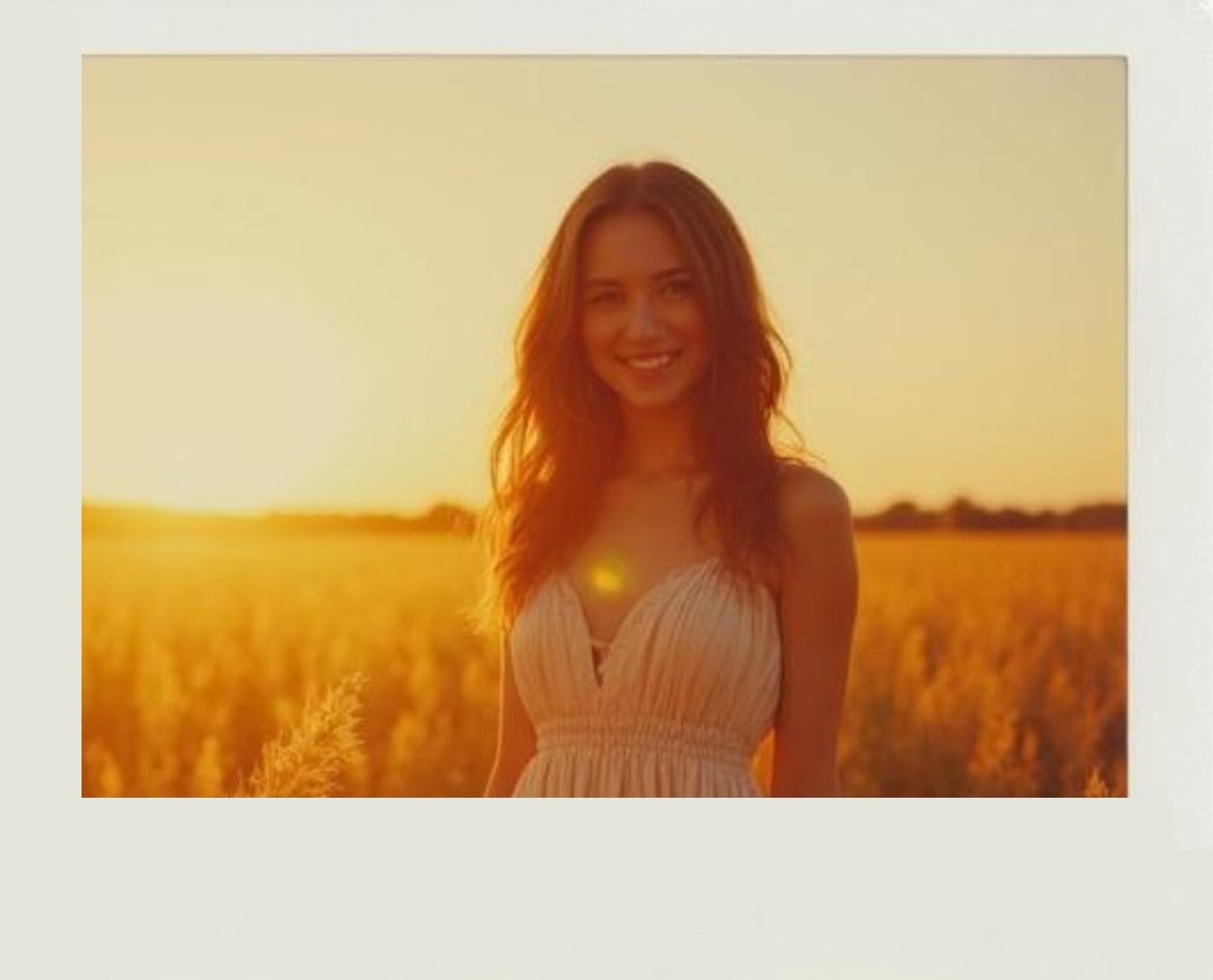 filmora polaroid ai image example