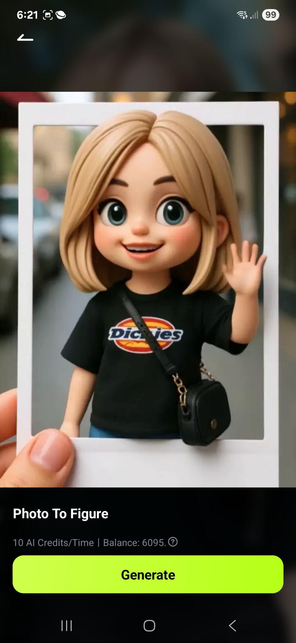 filmora photo to figure generate