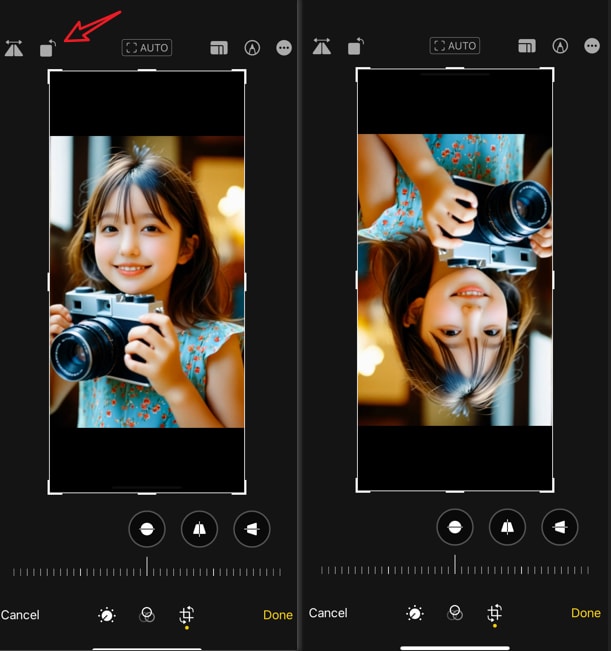 flip image vertically