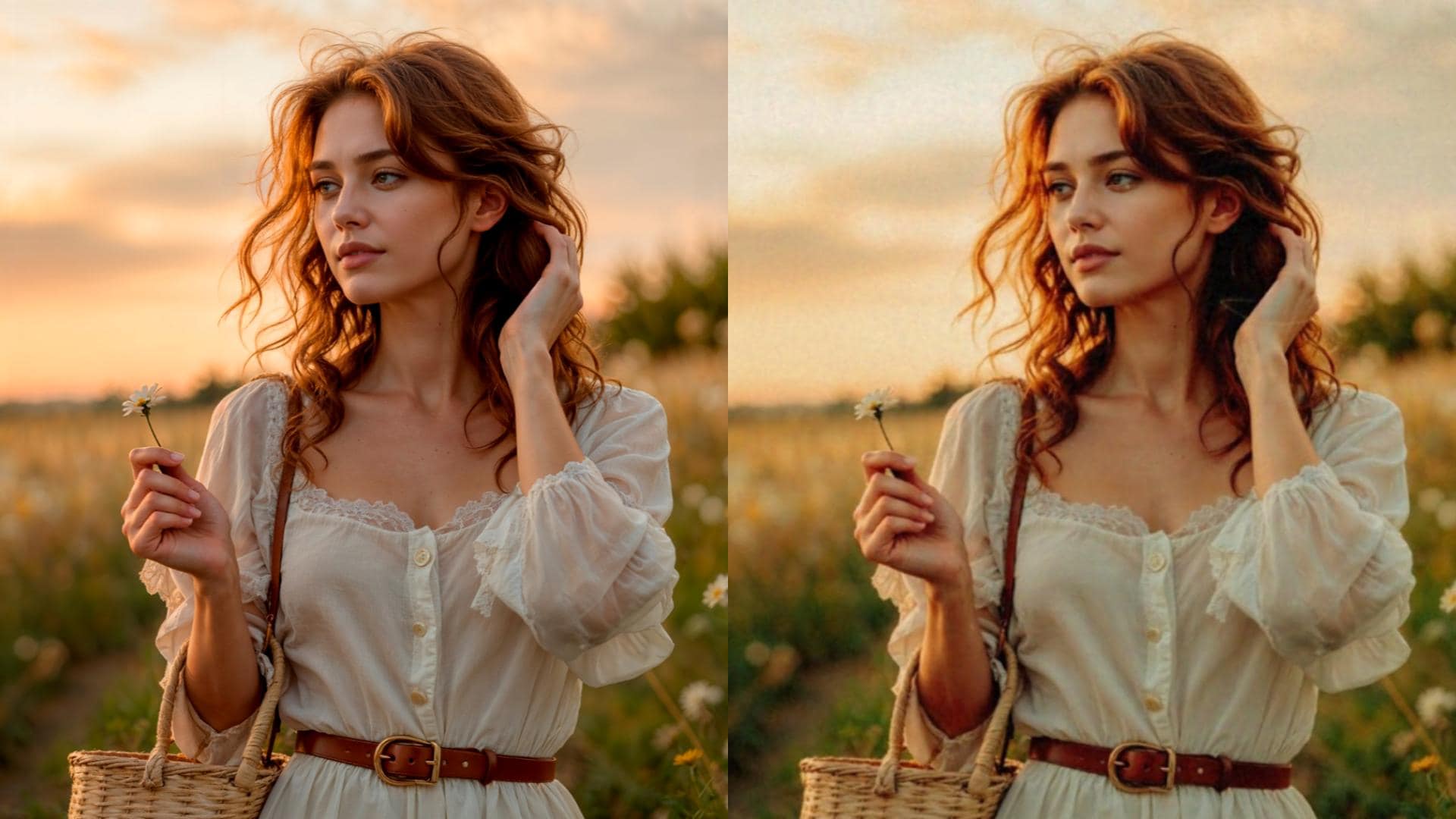 filmora mobile polaroid filter comparison photo