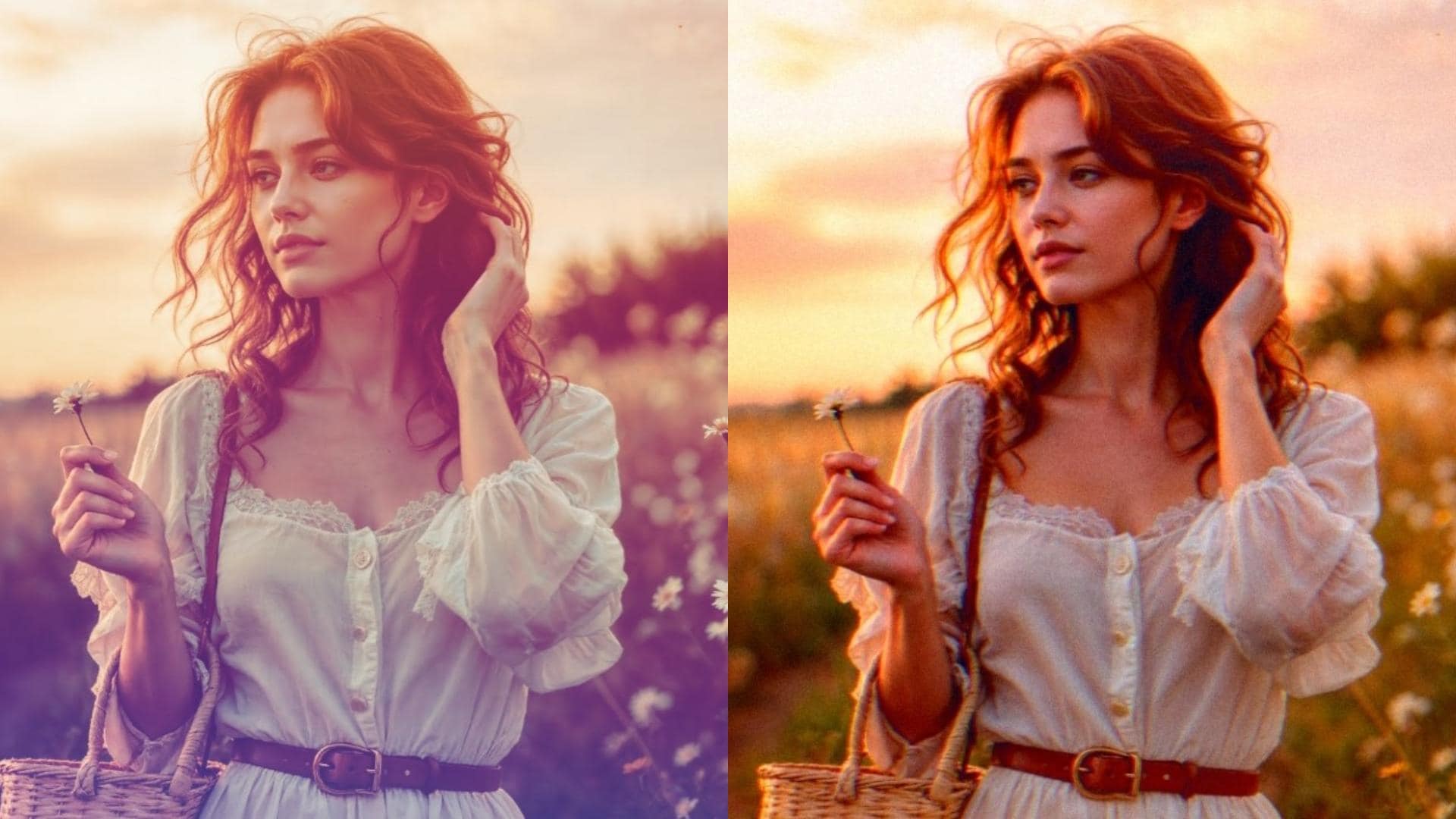 instagram sepia filters side by side