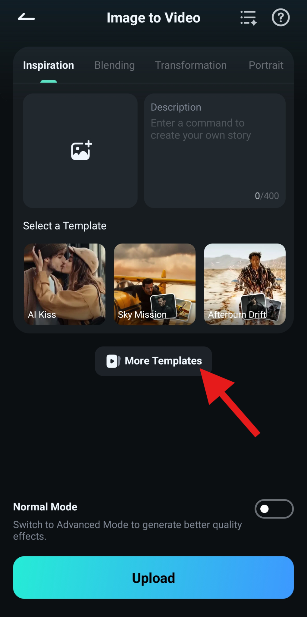 explore more templates image to video