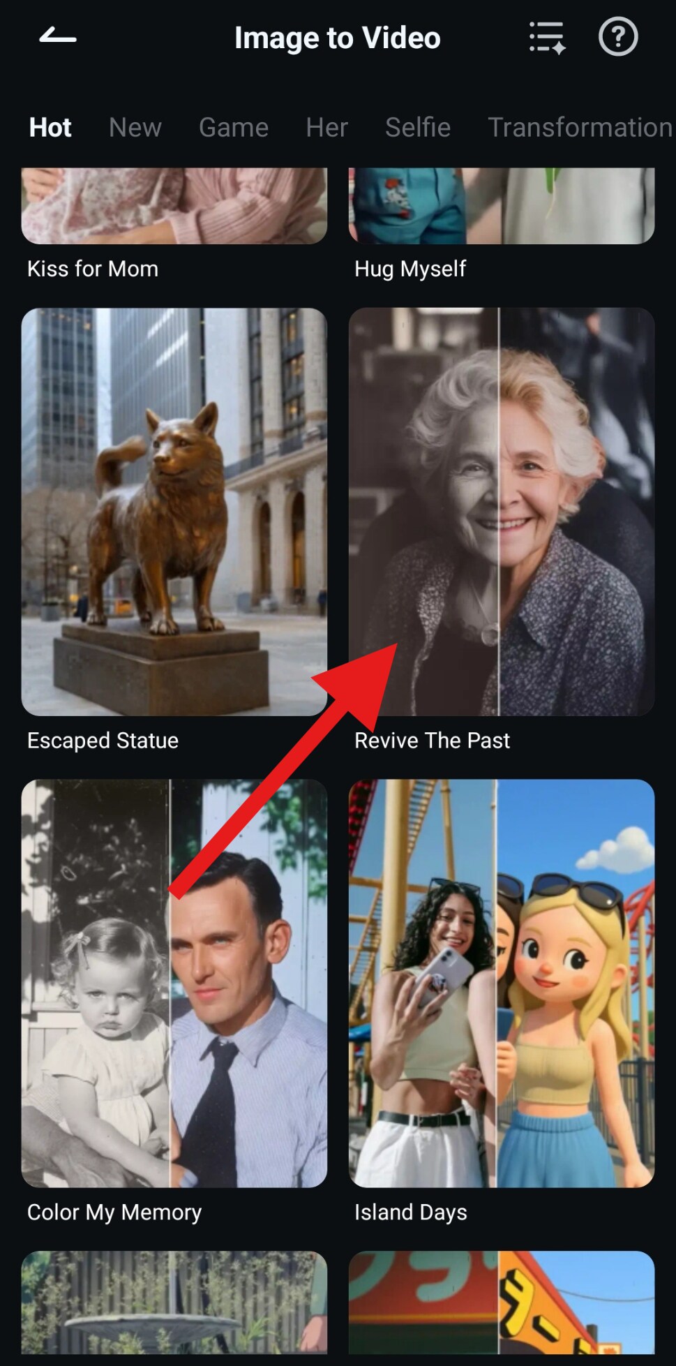 explore more templates image to video