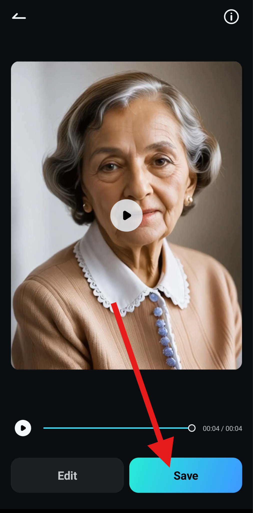 save image to video to device