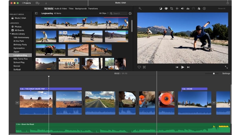 top mov editors mac imovie
