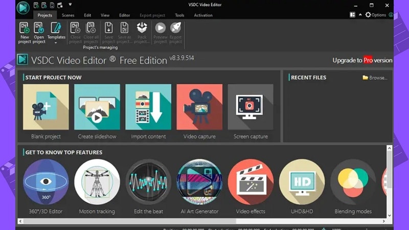 vsdc mkv video editor free