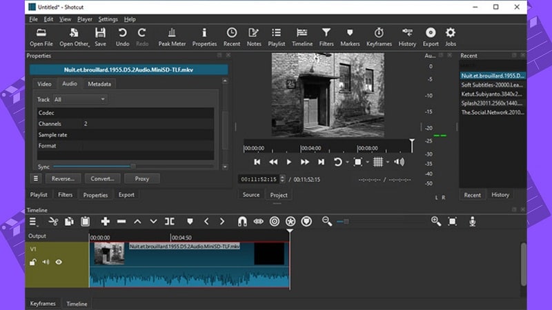 shotcut mkv video editor